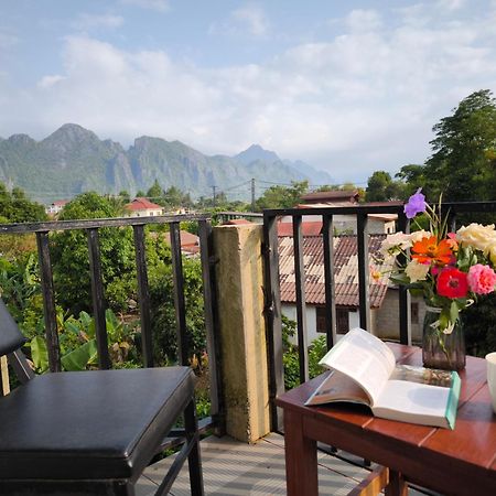 Dokchampa Hotel Vang Vieng Exteriör bild
